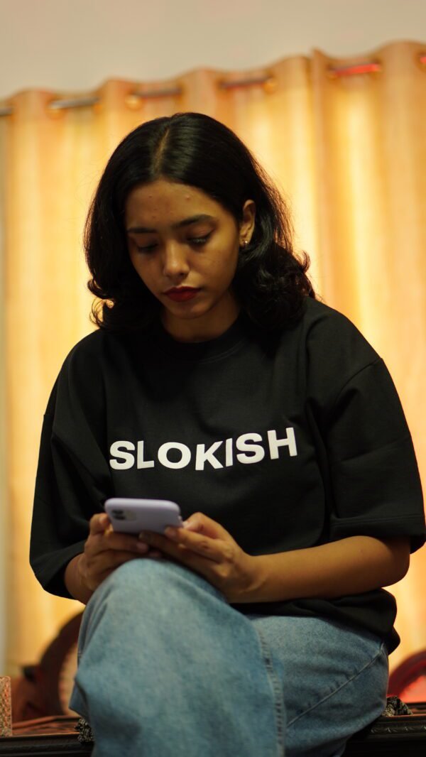 Jet Black Oversized tshirt